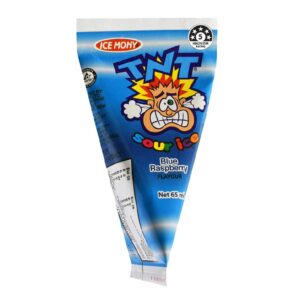 ICE MONY - TNT SOUR ICE - 99% JUICE - BLUE RASPBERRY - 65MLS - 72PK