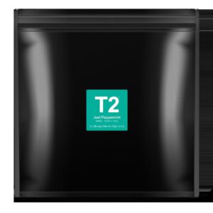 T2 - FOIL 200PK - TEA BAG - JUST PEPPERMINT